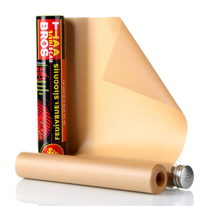 Wholesale Silicone Coated Barbecue Paper Greaseproof Paper for Barbecue 38CM*200ft